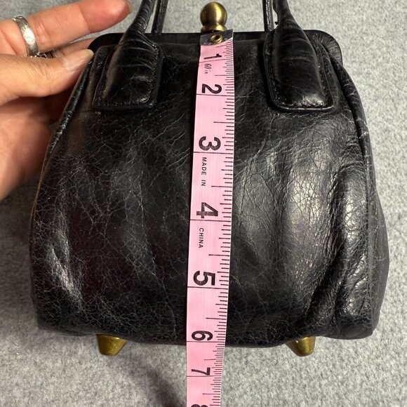 HOBO Black Leather Hobo Bag - Picture 3 of 13